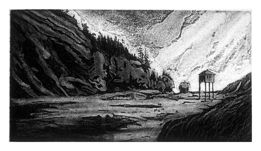 The Light that Lives in Darkness | Intaglio prints by Dan Steeves